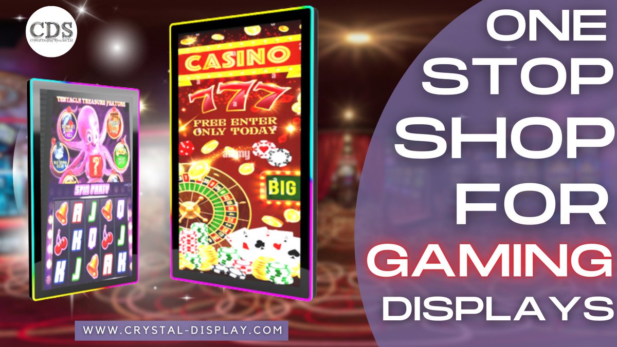 🎰 Elevate your gaming experience with our cutting-edge Casino Gaming Monitors! 🖥️🃏🎲 Immerse yourself in crystal-clear visuals and seamless performance. 💰Place your bets on the future of gaming displays! 🌟🎮 

#CasinoGamingMonitors  #GamingTech 🎰🔥

ow.ly/kMjB50QqjMQ