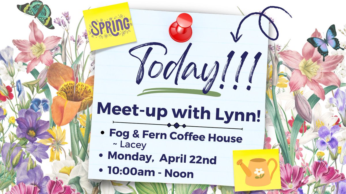Join Lynn from 10am-Noon TODAY at Fog &amp; Fern Coffee House! Coffee is our treat! To  RSVP click link below, or stop by if you find yourself in the area!

secure.everyaction.com/ekutjSUwS0qp99…

#uber #lyft #deliverydriver #doordash #ubereats #lacey #kfogandferncoffeehouse #coffeebreak
