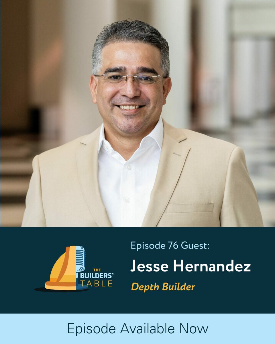 Check out our insightful conversation with Jesse Hernandez from Depth Builder on this week's podcast! An experienced coach and mentor, Hernandez helps craft professionals overcome challenges and level up their careers. Listen to Ep. 76 now: nccer.org/newsroom/the-b…