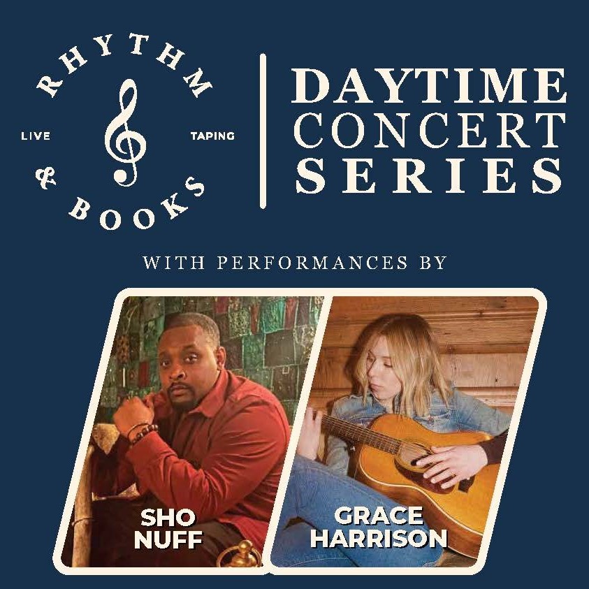 Join us at UHD’s Rhythm & Books, noon, Apr 24, at 40,000 Windows Café, W.I. Dykes Library (One Main Bldg, 5th floor). Enjoy live performances by local artists Grace Harrison & Sho’ Nuff. 🎼 Click link in bio to RSVP now!