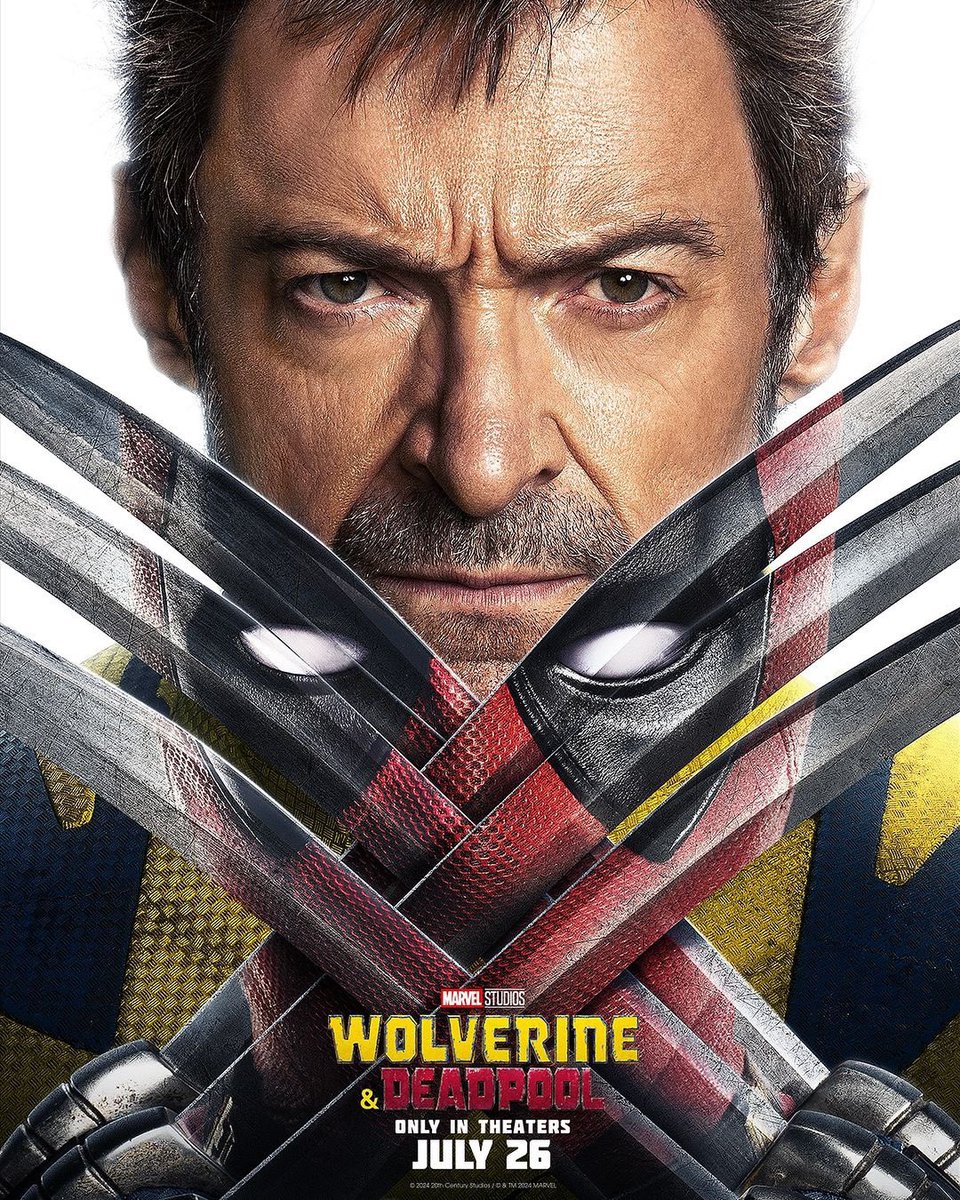 (Another) NEW #DeadpoolAndWolverine poster! HAPPY MONDAY!!!!