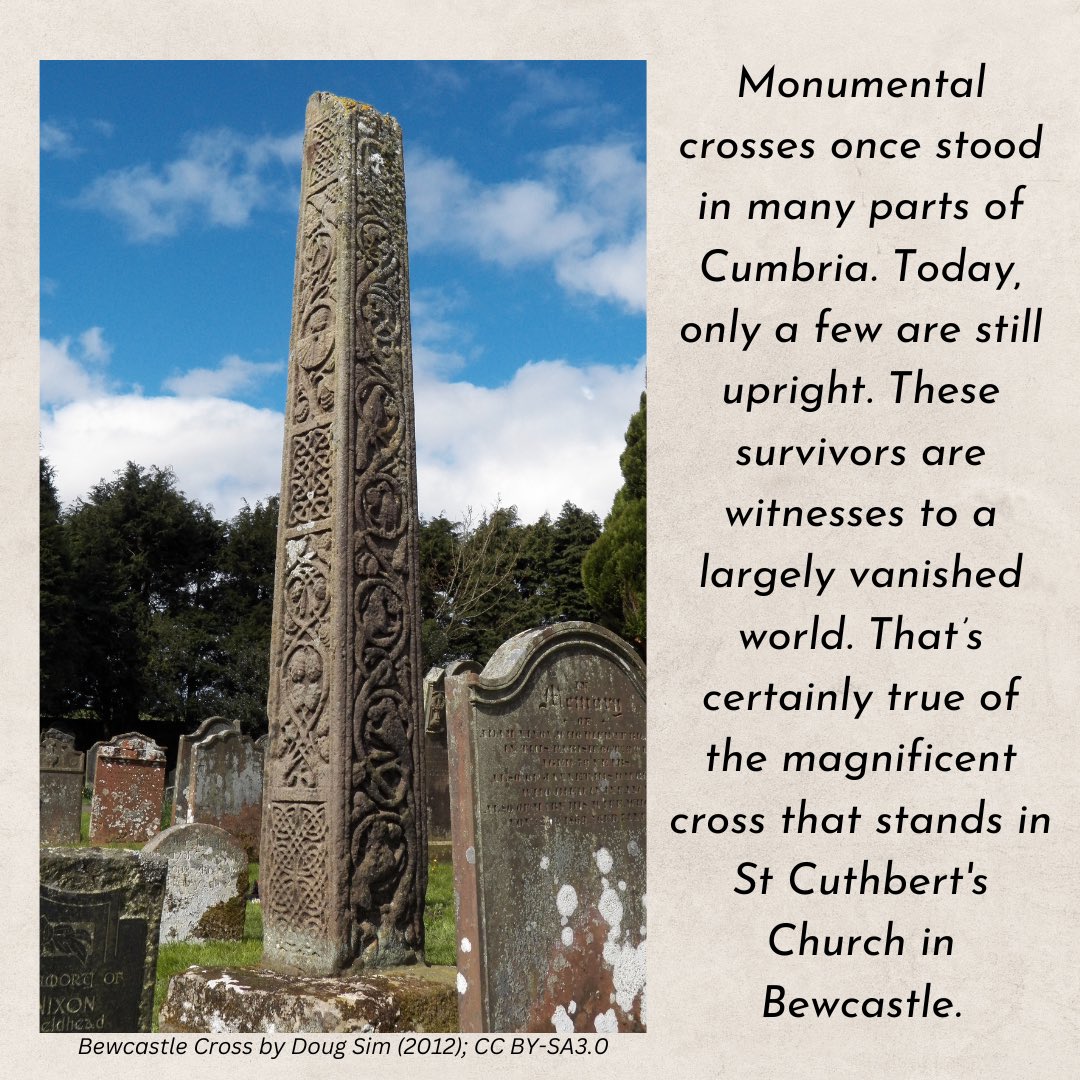 Happy Monday everyone! ⭐️ For our next “place of the week” post we are looking at the Bewcastle Cross, Cumberland. ⤵️Find out more on our website: cumbriacountyhistory.org.uk/township/bewca…