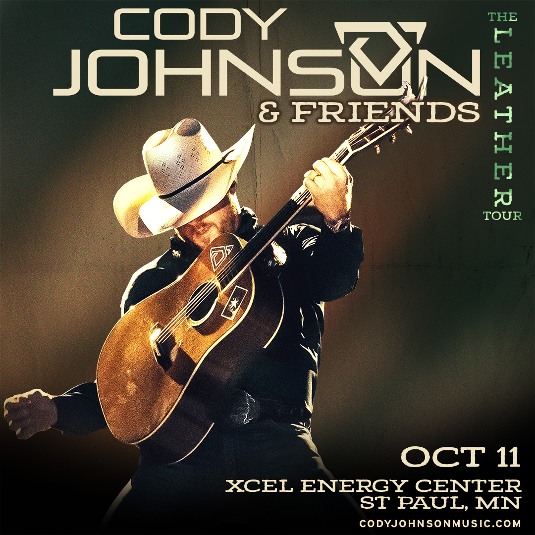 JUST ANNOUNCED: Cody Johnson & Friends – The Leather Tour is coming to #MyXEC on October 11! Get your tickets on May 3.