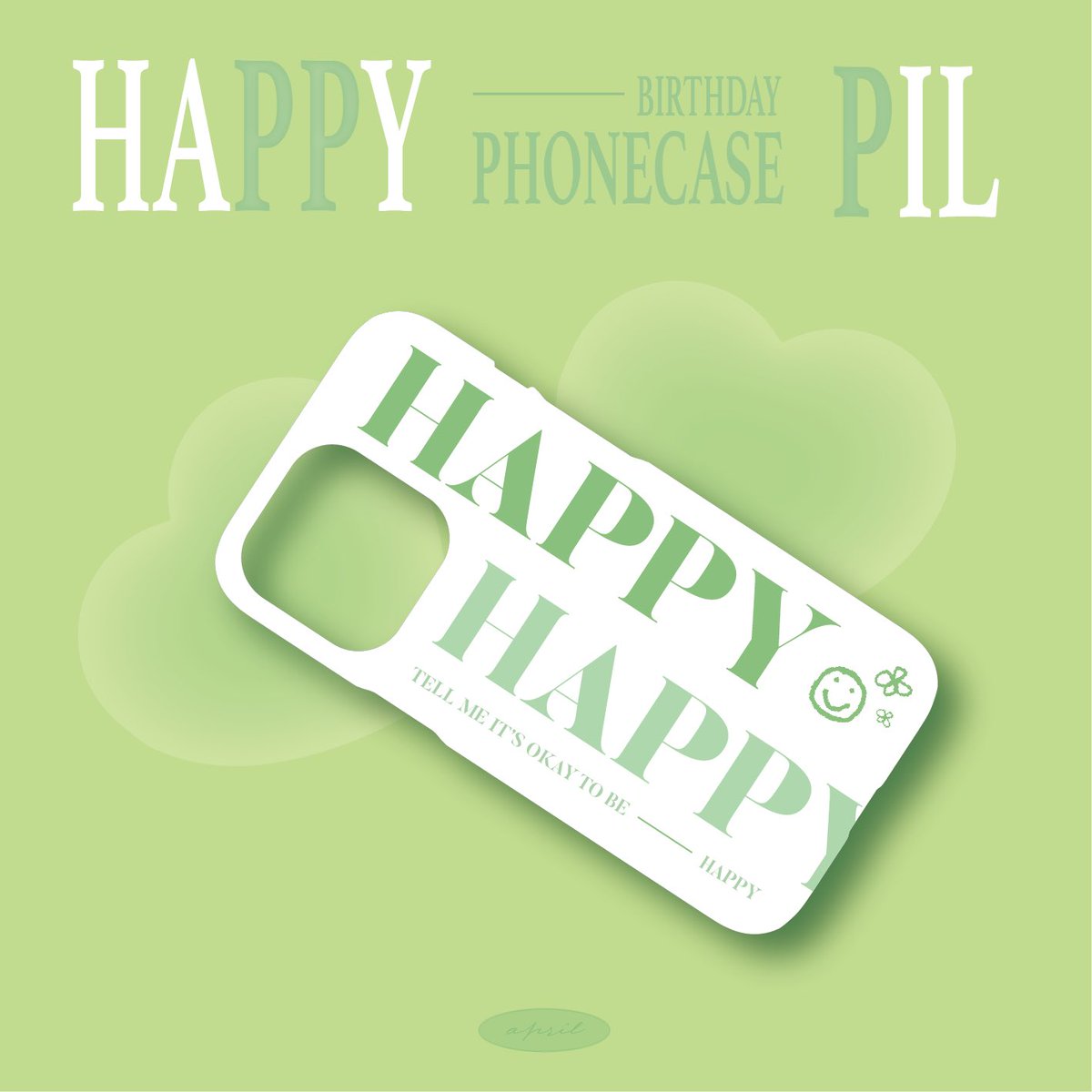 -` 𝗛𝗔𝗣𝗣𝗬 𝗕𝗜𝗥𝗧𝗛𝗗𝗔𝗬 𝗣𝗜𝗟  ´-

다가오는 원필이의 생일을 맞아 
#RT 추첨 3분에게 원필이의 손그림이 담긴
해피 폰케이스를 선물해드립니다 ◡̈ 

✶ ~ 𝟬𝟰 / 𝟮𝟴 , 𝟰:𝟮𝟴𝗽𝗺
✶ 국내 주소지 한정