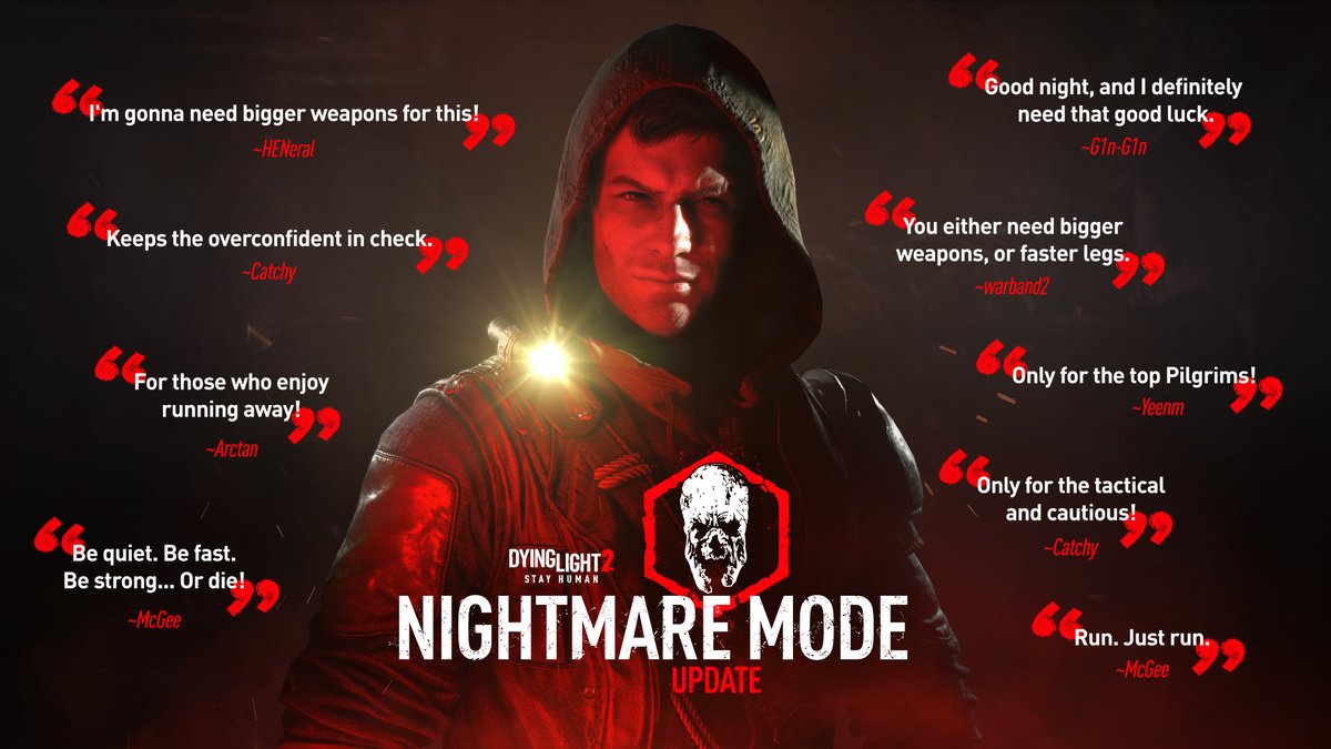 Nightmare Mode wouldn’t be the same without you and your feedback. 🥰 We want to thank everyone who took part in the beta testing and invite you all to check out our new feature! 🤜🤛