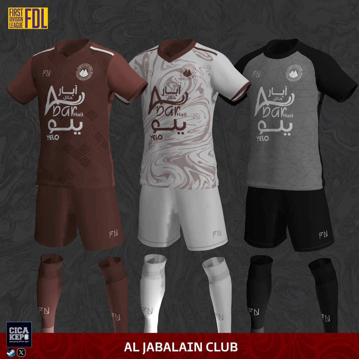 #PES2021 Preview KIT Al Jabalain Club | Saudi First Division #peskit #kitmaker #PES2017 #eFootball2024