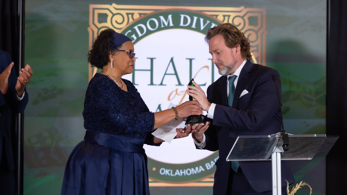 On Saturday, April 20, OBU inducted Ycedra Daughty into the OBU Kingdom Diversity Hall of Fame! 'Ycedra's life work embodies the qualities we want to honor at OBU.' -B.J. Glover, Vice President for University Culture Congratulations Ycedra!