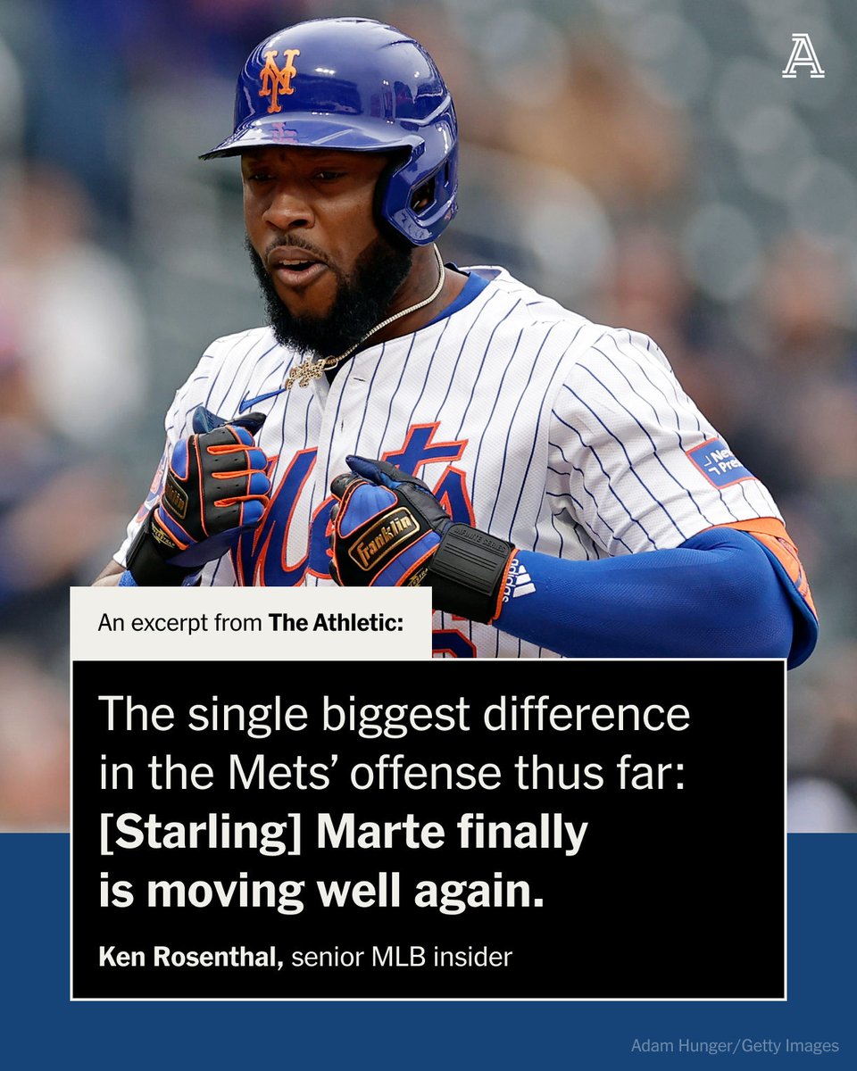 Here come the Mets. New York is surging, writes @Ken_Rosenthal. But can it last? Examining the reasons for positivity — and pessimism — in Queens ⤵️ theathletic.com/5434425/2024/0…