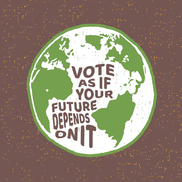 The best way to celebrate #EarthDay is by registering to vote! 🗳️ 🌍 #ActiVote
