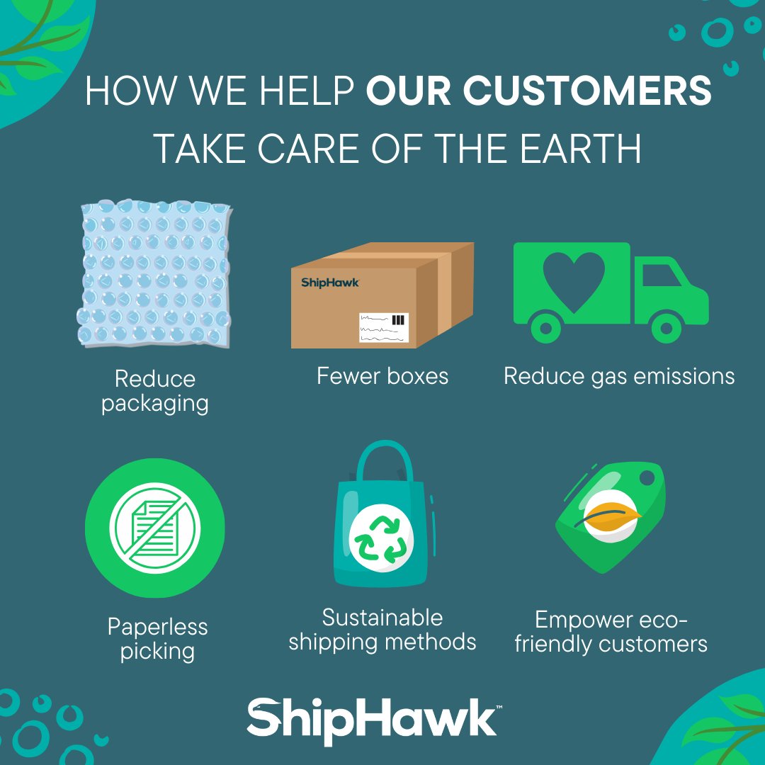 Happy Earth Day from ShipHawk! 🌎 We believe that by empowering our customers with eco-friendly solutions, we're not just impacting their bottom line, but also leaving a lasting positive imprint on the planet.

#earthday #sustainability #sustainableshipping