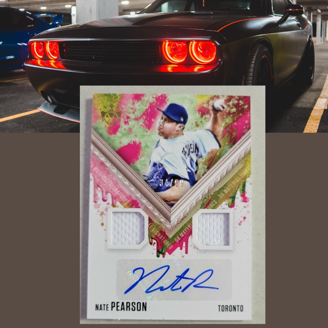 2021 Diamond Kings Nate Pearson duel relic auto rookie SP /99 Toronto Blue Jays
#baseball #baseballcardsforsale   #Topps #cardsandcars #ebayseller #shoponline #whodoucollect #hobby #NatePearson #rookie  #baseballseason #Torontobluejays
 LINK IN BIO🛒🔗