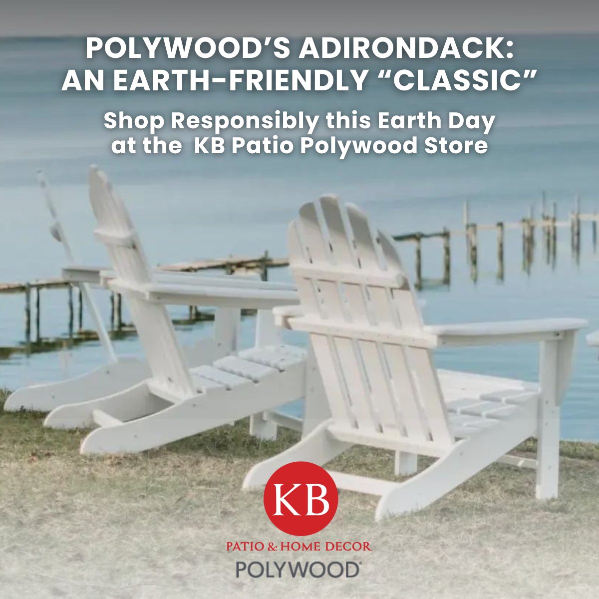 An Earth Day “feel good” purchase: choose a USA-made American  classic, made with 100% recycled materials at the nation’s best prices. It’s a win-win-win! b.link/kbp-pwood-24-04 
#polywoodstore #kbpatio #earthday