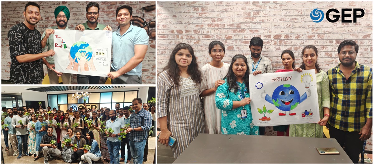 The GEP Hyderabad team members celebrated and raised awareness on the occasion of #EarthDay. Along with participating in an #Environment themed quiz, they also tried their hand at organic painting. The participants took home saplings too.
bit.ly/3w9UYKk
#WeAreGEP #Nature