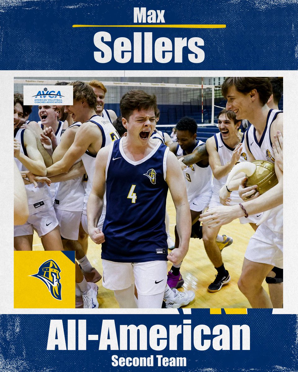 𝗧𝗵𝗲 𝗳𝗶𝗿𝘀𝘁 𝗔𝗹𝗹-𝗔𝗺𝗲𝗿𝗶𝗰𝗮𝗻 𝗶𝗻 𝗽𝗿𝗼𝗴𝗿𝗮𝗺 𝗵𝗶𝘀𝘁𝗼𝗿𝘆

Max Sellers has been named an AVCA Second Team All-American