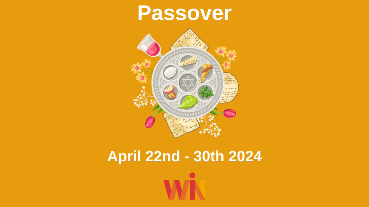 #ChagPesachSameach to our Jewish friends & followers! The festival of #Pesach or #Passover commemorates the liberation of the Jewish people from enslavement in Egypt as told in the book of Exodus, and the divine protection they were given from the plagues. #Judaism