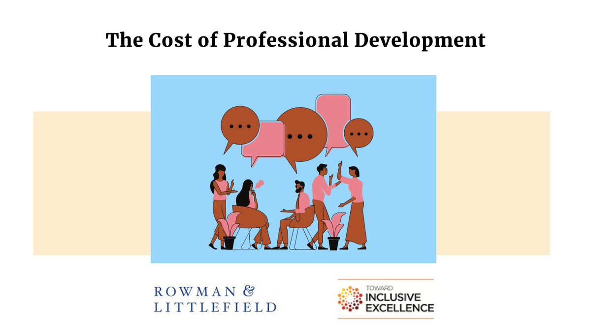 New on #TIEBlog: Librarian Jamia Williams considers the financial & opportunity costs of #professionaldevelopment for #librarians and offers some equitable solutions ow.ly/GE3a50RgzBL With underwriting support from @RLPGBooks #LibraryTwitter #LibraryWorker @DiversityFellow