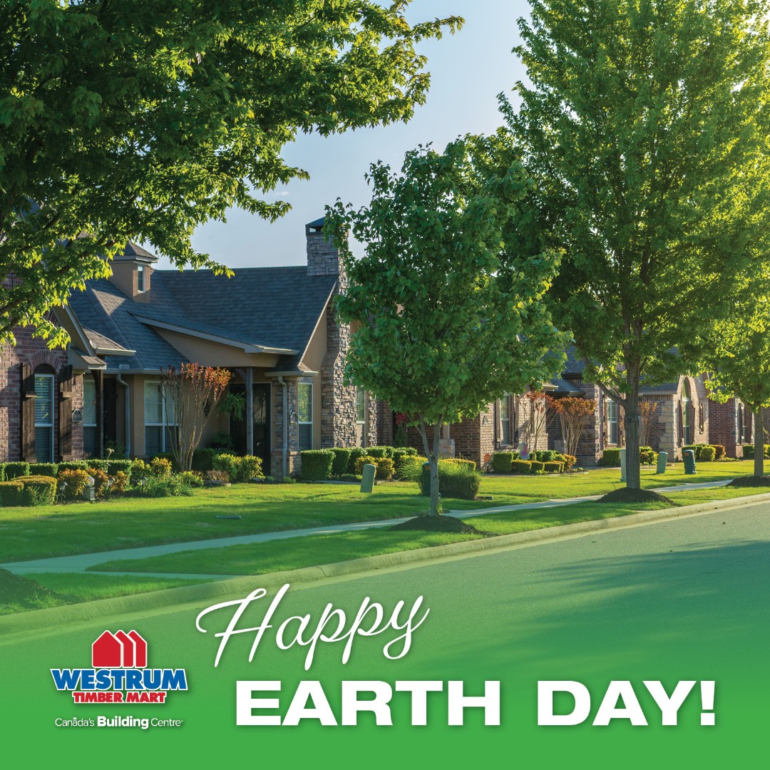 Celebrate Earth Day by making eco-friendly choices for your home! 🌍 From energy-efficient upgrades to sustainable materials, let's work together to build a greener future.

Westrum Timbermart - the parts, the tools, the smarts

#shoplocal #proudlycanadian #diy #outdoorprojects