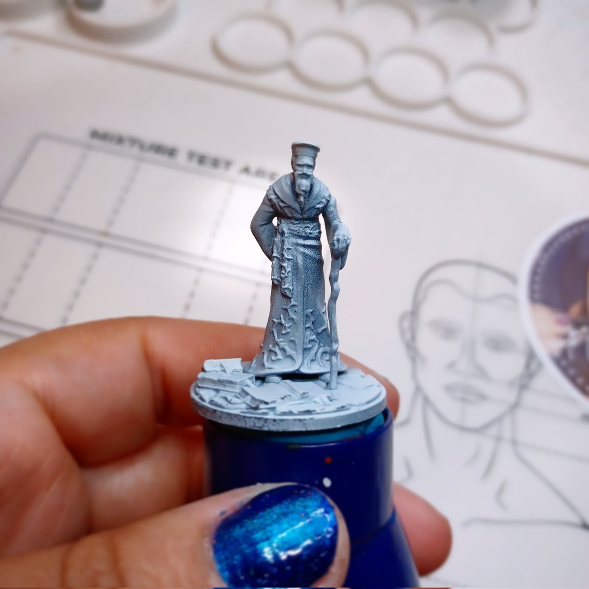 Taravangian has entered the chat ✨
🇪🇦 Taravangian se ha unido al chat ✨

#workinprogress #stormlightarchive #brotherwisegames #taravangian
#brandonsanderson  #trabajoenprogreso 🎨