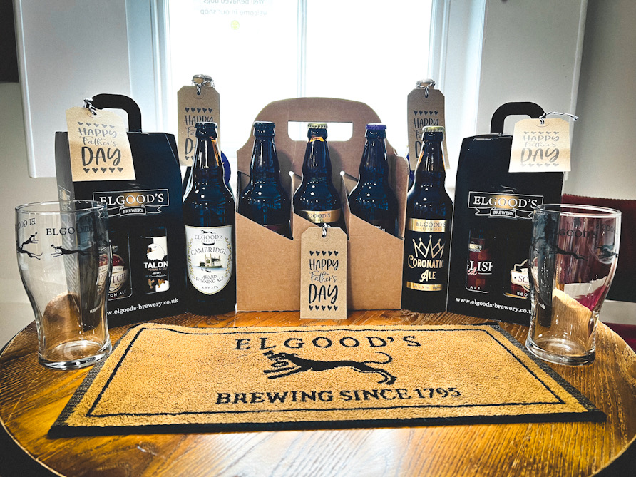 Raise a glass to Dad this Father's Day with our beer gift boxes! 🍻 Give him the ultimate brew-tiful surprise and celebrate his special day in style. Grab yours now from our brewery shop and make his Father's Day one to remember! #FathersDayGifts #CheersToDad #elgoodsbrewery