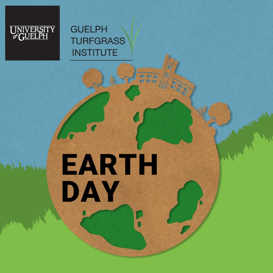 GuelphTurf's tweet photo. Happy Earth Day! Turfgrass is greener than you think! Visit https://t.co/MJ1KQ2IIlp to learn more about the benefits of grass. #LawnScience #EarthDay https://t.co/cbgJfKWI2H