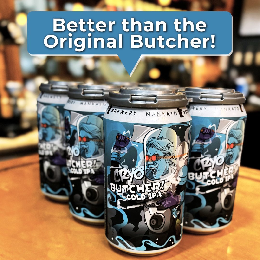 If you love the crispness of a lager, then you will love our newest twist on the Mad Butcher.

Pick up our brews in our taproom or at your local liquor store. Order now at mankatobrewery.shop.

 #CraftBeerLife #BeerOClock