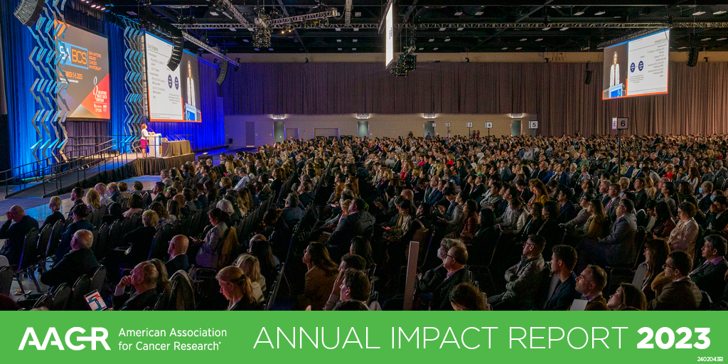 The AACR worked with 12 scientific organizations and institutions to convene 30 meetings and workshops in nine countries in 2023, exploring and advancing the frontiers of cutting-edge cancer science. Learn more in the AACR Annual Impact Report: bit.ly/44aiVOk