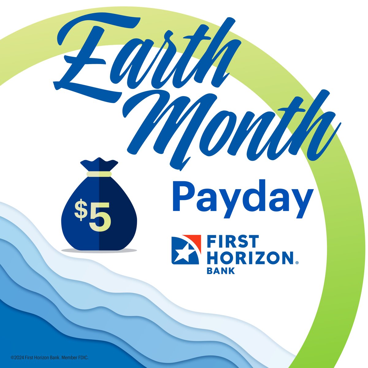 Celebrate #EarthDay by giving back! Now through 4/30, when you opt to receive eStatements through Digital Banking, we’ll contribute $5 to a nonprofit partner dedicated to actionable ocean-based climate solutions. Want to make the switch? Learn more here: ow.ly/S7m150RgkJI