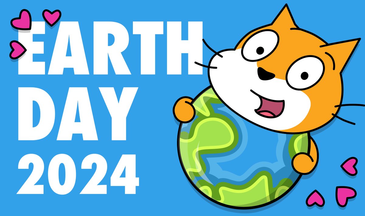 Happy #EarthDay! We're celebrating by inviting Scratchers to create projects related to the Earth and environmental protection: from recycling to environmental clean-up and beyond! Join us in the Earth Day studio! 🌎 scratch.mit.edu/studios/348985…