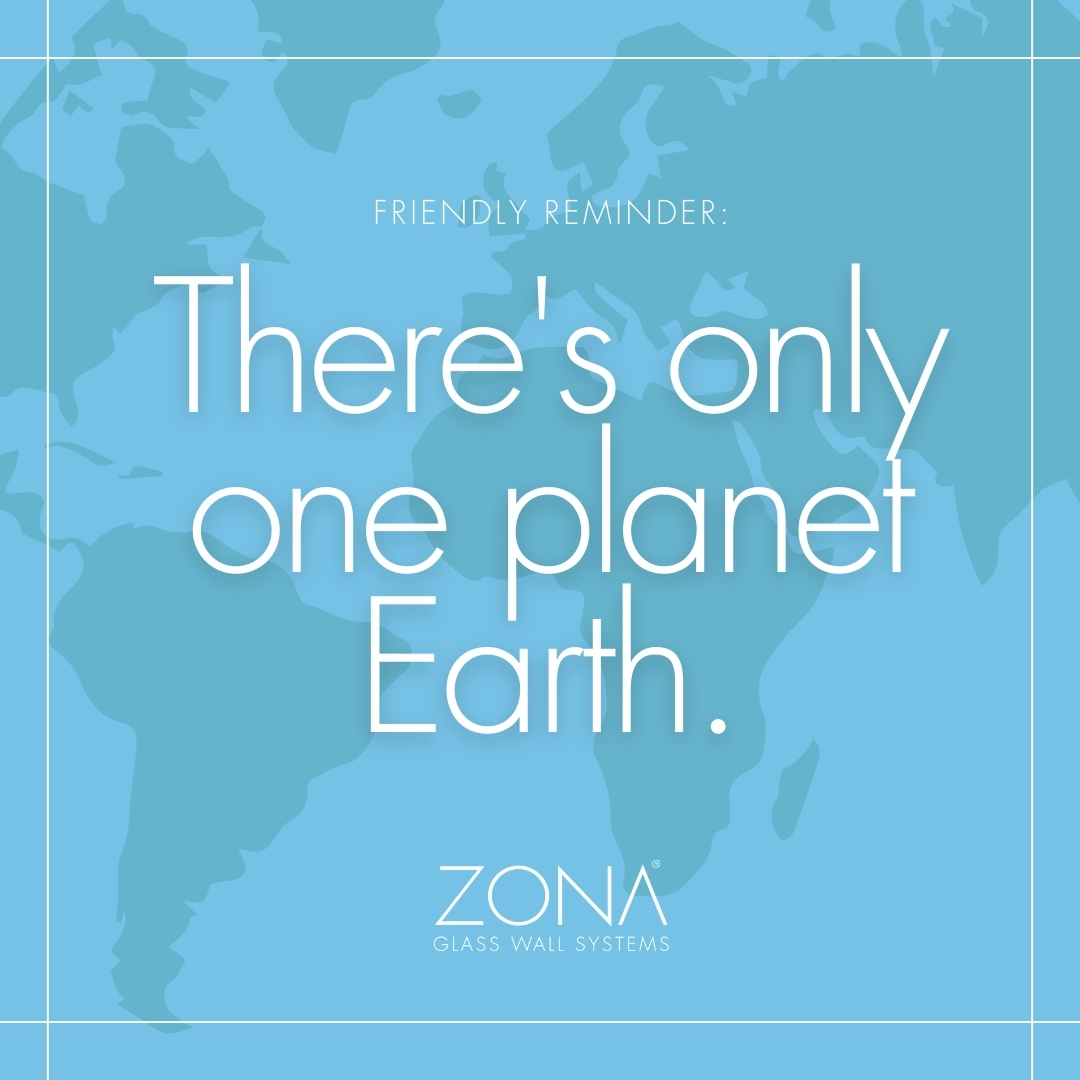 Small actions can make a big difference. This #EarthDay, let's pledge to make eco-conscious choices and promote a healthier, more sustainable world. 🌎🌟 #zonaglasswallsystems #whyzona #sustainability #daylighting