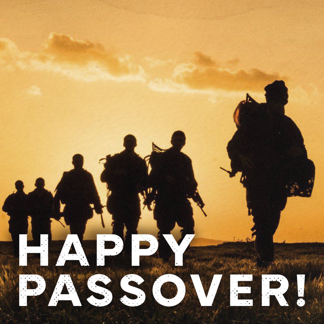 Happy Passover from the IDF!