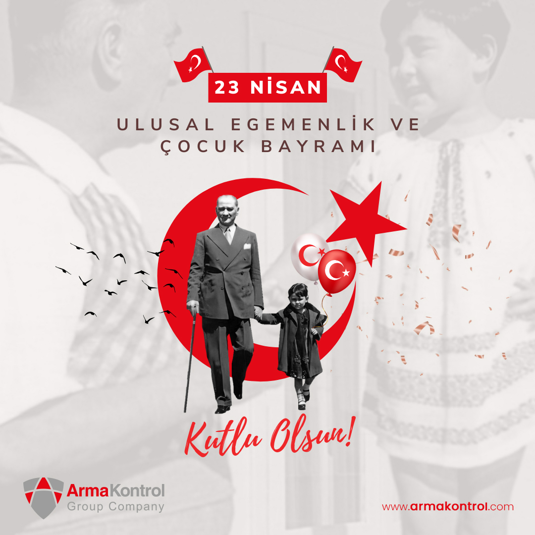 ''Türk milletinin geleceği, bugünkü çocuklarının doğru görüşü ve yorulmak bilmeyen çalışma azmi ile büyük ve parlak olacaktır. M. Kemal ATATÜRK''
23 Nisan Ulusal Egemenlik ve Çocuk Bayramı Kutlu Olsun.
#23NisanKutluOlsun #ArmaKontrol