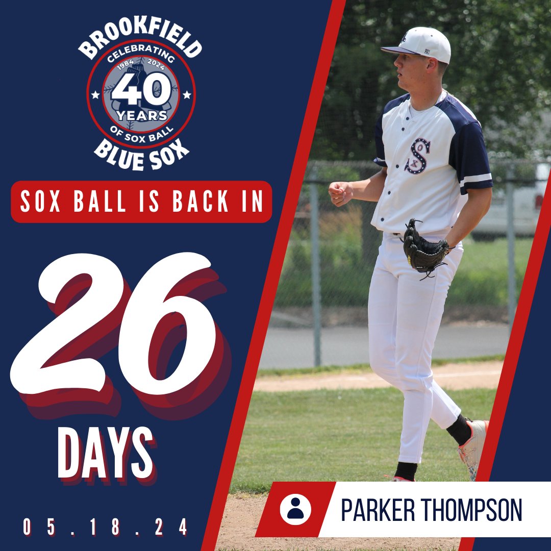 BlueSoxWI's tweet photo. @BlueSoxWI is back in 26 DAYS! 🧦⚾️
#Baseball #SoxBall #LakesBall #40YearsOfSoxBall #BaseballIsComing #TheCountdownIsOn https://t.co/XByf7tWf0z