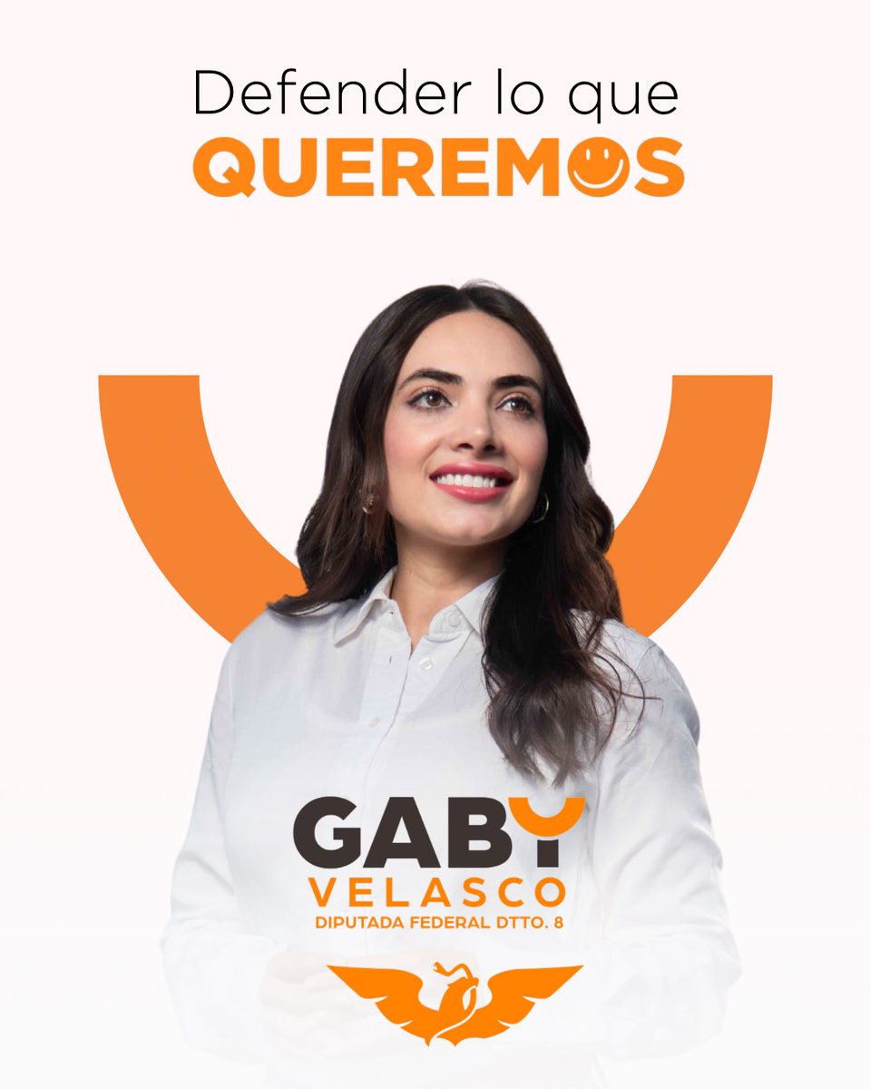 ¡Hola! Yo soy Gaby Velasco, soy una persona que quiere mucho a Guadalajara y estoy preparada para representarte de la mejor manera en la Camara de diputados. 💥 Con tu apoyo, vamos a defender con mucha valentía a nuestra Ciudad.🧡 #defenderloquequeremos #TeQuieroBienGDL