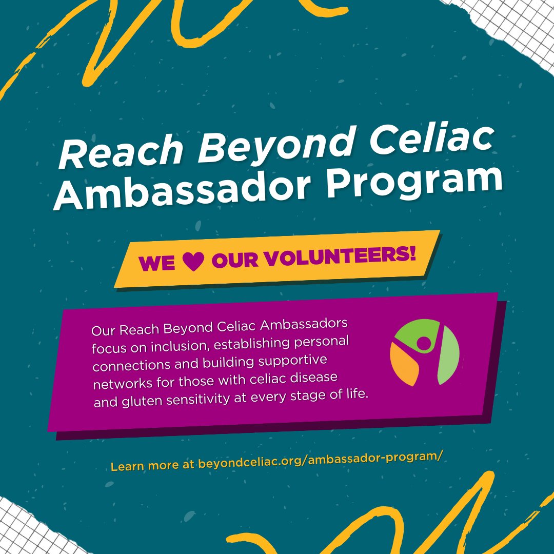 It's #NationalVolunteerWeek and we want to shout our wonderful Ambassadors! 📢

If you want to make a difference, apply to the program today at hubs.li/Q02rSHjX0.

#celiac #celiacdisease #glutenfree #glutenfreeliving #celiacresearch #celiacawareness