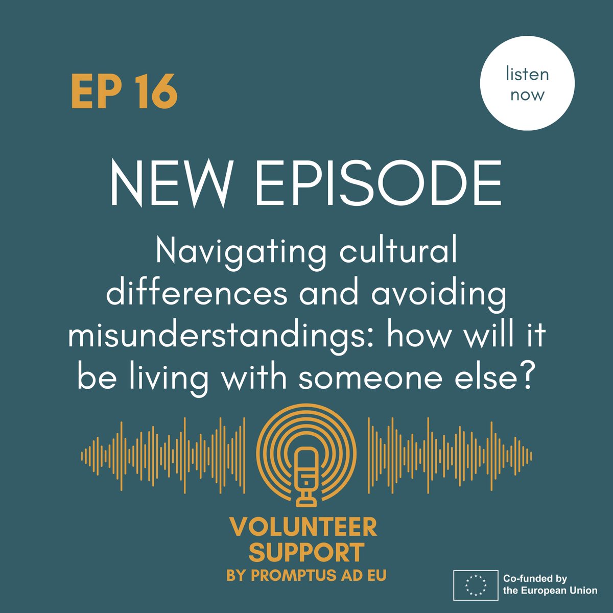 ✈️ New episode 'Navigating Differences: Living with a Roommate' explores cultural clashes, communication hacks, & how to make it AMAZING! 🌟

🚀  podcasters.spotify.com/pod/show/volun…

#VolunteerLife #RoommateSurvivalGuide #GlobalLiving #PromptusAdEU #ErasmusPlus #EuropeanSolidarityCorps