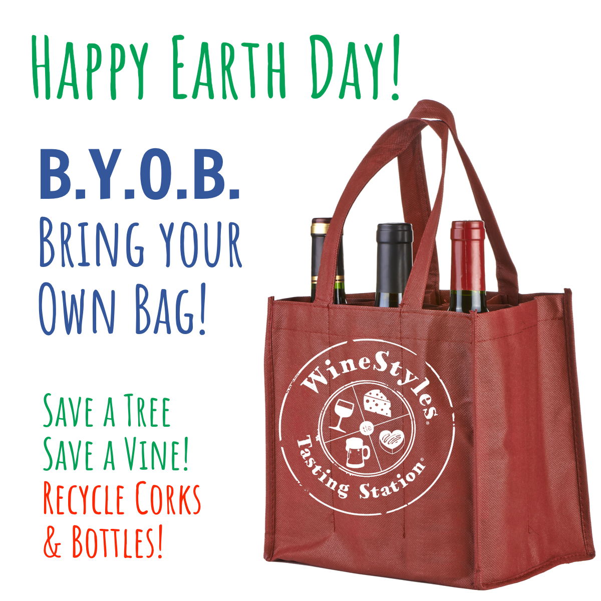 🌱 Sip sustainably this Earth Day! 🍷Grab a glass of organic or SIP certified wines! Because when you choose sustainability, every sip feels even better! #EarthDay #SustainableCheers #OrganicWines #SIPcertified #Recycle #UpCycle #EarthDay2024 @earthday