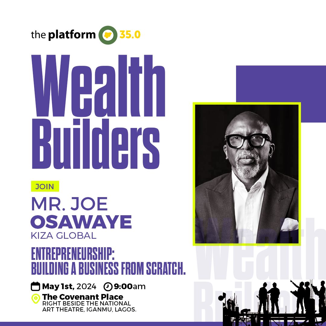 pastorpoju's tweet photo. The Registration portal for @theplatformng May edition on #WealthBuilders now opened.  Register now at  https://t.co/lYrIj1MgtU 

You can attend the summit for entrepreneurs at the Covenant Place Iganmu. Theme:Building from scratch. https://t.co/ysc7UkMPnw