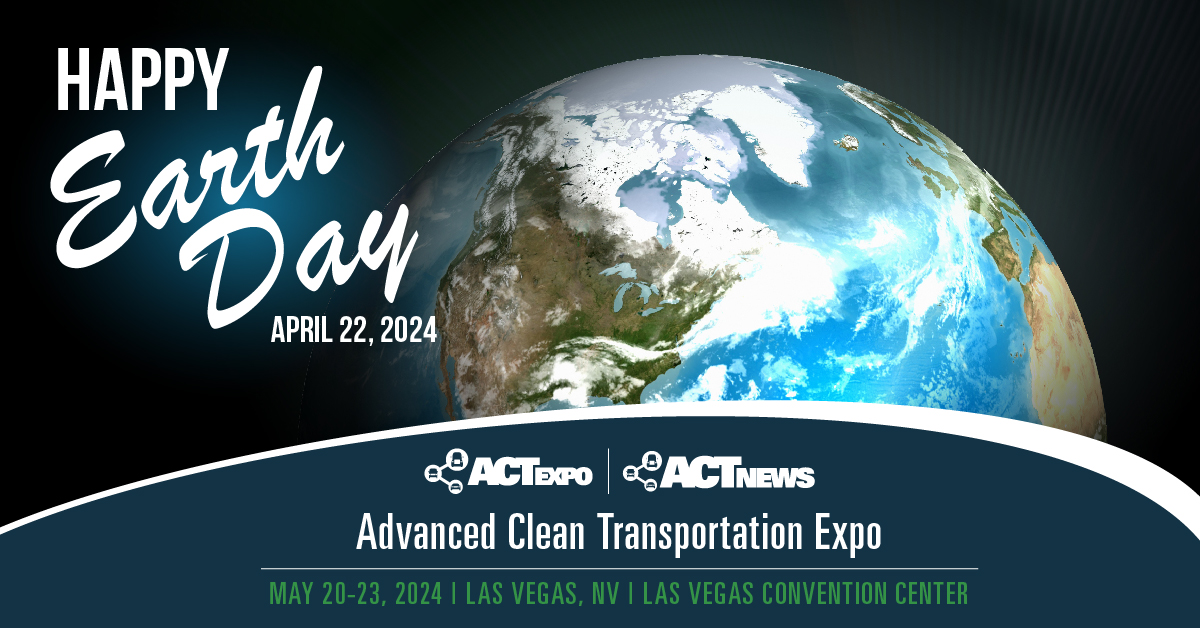 🌍#ACTnews celebrates #EarthDay by being committed to sharing insights & #innovations driving #sustainability forward in the #cleanenergy & #truckingindustry. Join us at #ACTExpo, May 20-23 in Las Vegas, to see the latest sustainable vehicle technologies. actexpo.com