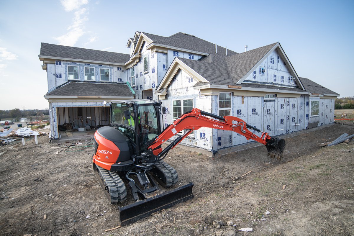 Our KX057-5 mini excavator was featured in the 2024 mini excavator specs guide by @HeavyEquipGuide! This 5.5-ton excavator features dual-actuated seats, lower cab noise, a rear-view camera, multiple track options and more. Learn more: ow.ly/HhPT50Rk0cf