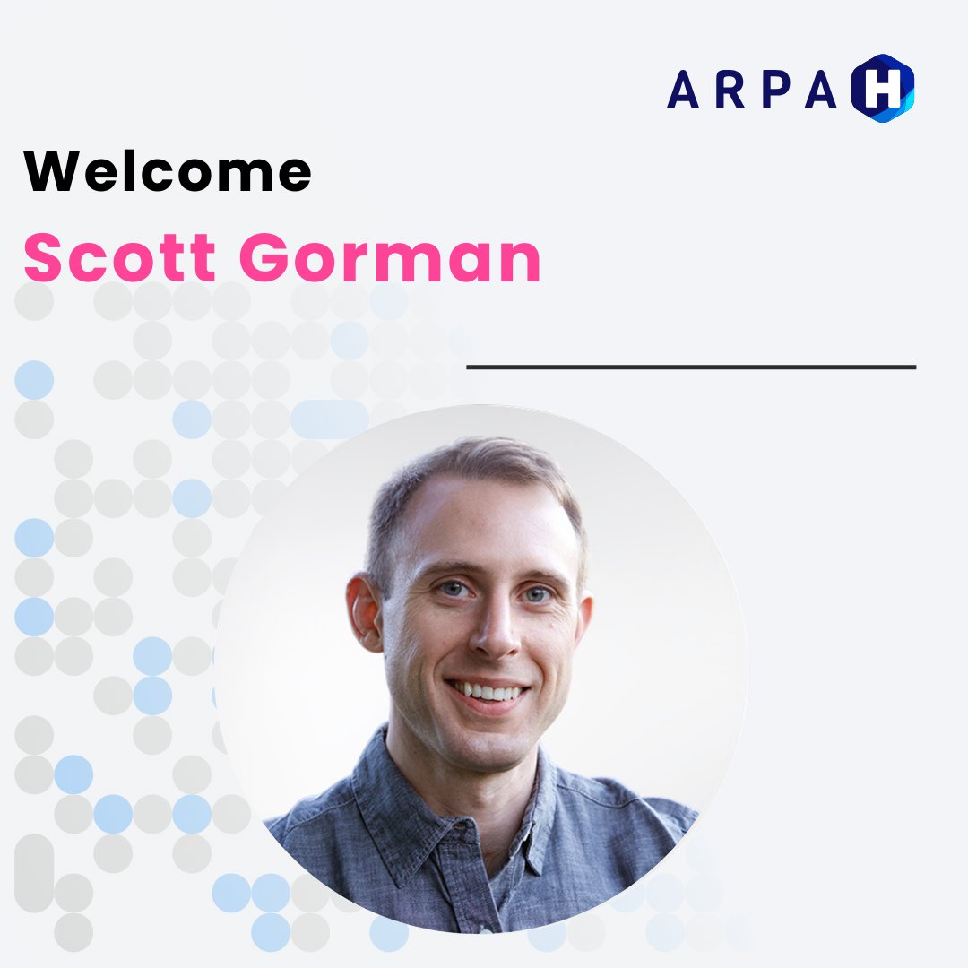 We are excited to welcome our new Program Manager, Scott Gorman! Welcome to the team! #ARPAHGetsToWork arpa-h.gov/about/people/s…