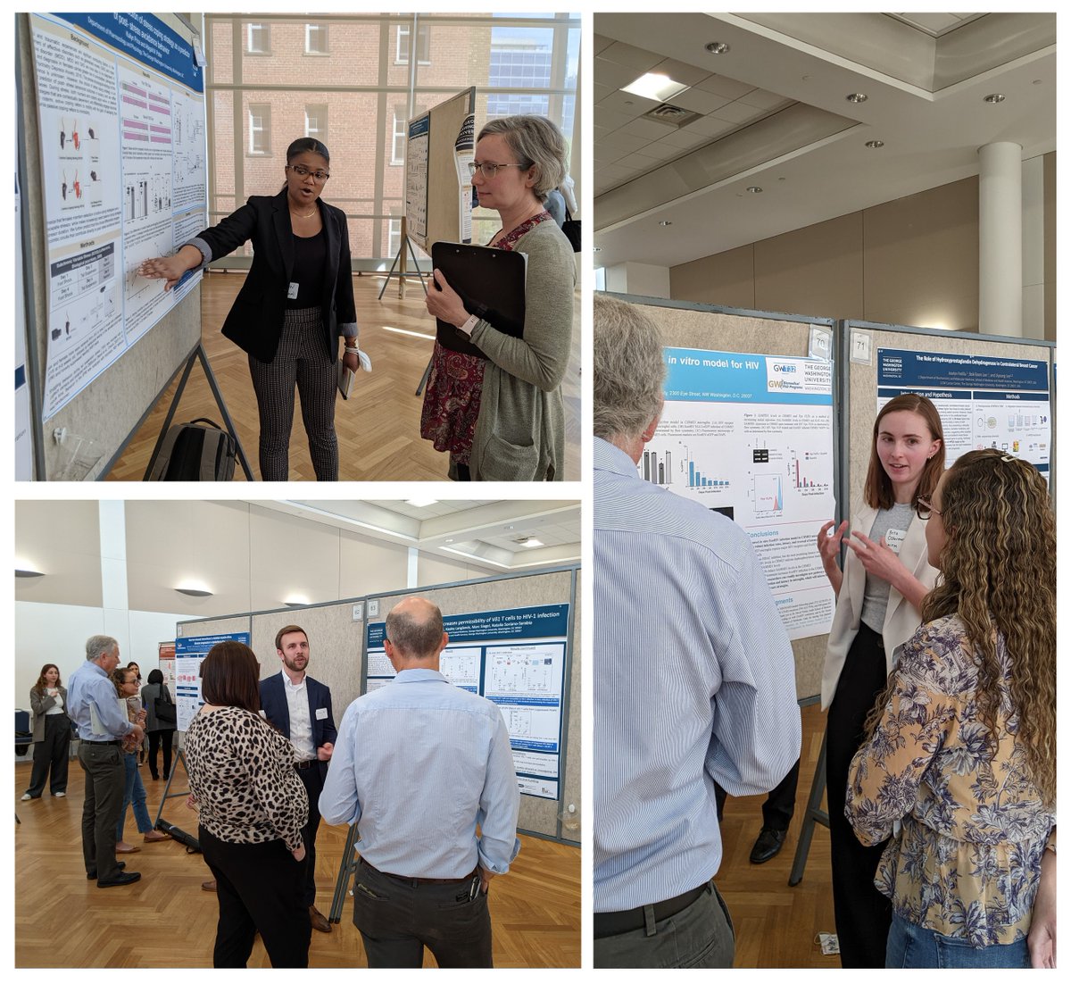 Looking forward to seeing everyone at our epic @GWSMHS Research Showcase this Thurs 4/25! #GWIBS PhD student posters 9:00-11:30am, keynote with Dr. Omaida Velzaquez at noon, and awards ceremony at 1:30pm! bit.ly/3dGWuYD