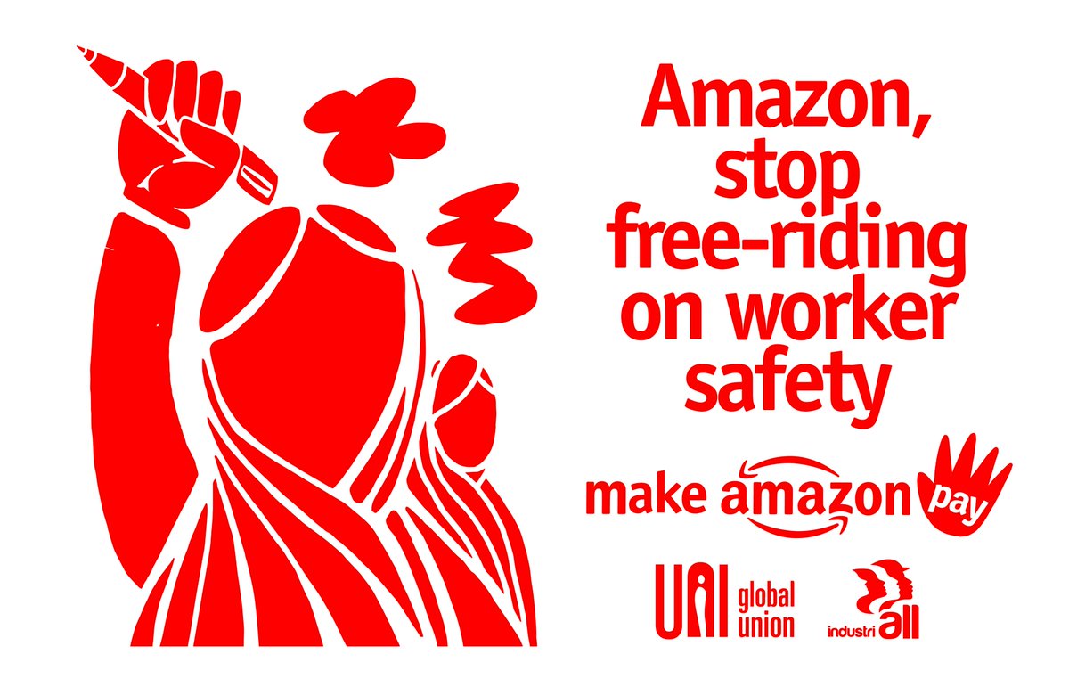 ⚠️Tell #Amazon to stop free-riding on worker safety & sign the @SafetyAccord. More than 200 global brands have committed to protecting garment workers in Bangladesh and Pakistan. What's Amazon's excuse? #MakeAmazonPay ✒️Support our petition here: makeamazonpay.com