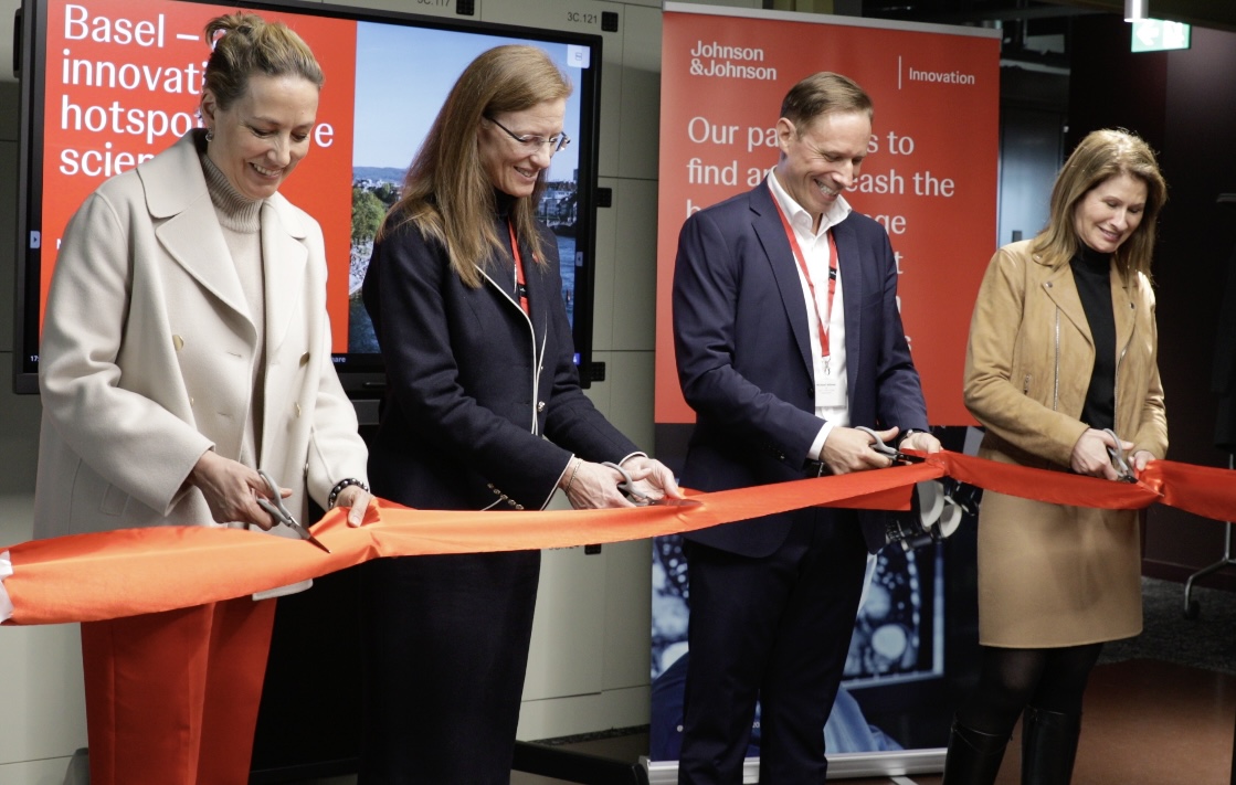 Last week we celebrated the launch of the #Swiss Innovation Hub, the first #JNJInnovation multi-purpose meeting space in mainland #Europe! Situated within our J&J offices in Basel, we welcomed collaborators from across the local health innovation ecosystem to mark the occasion!
