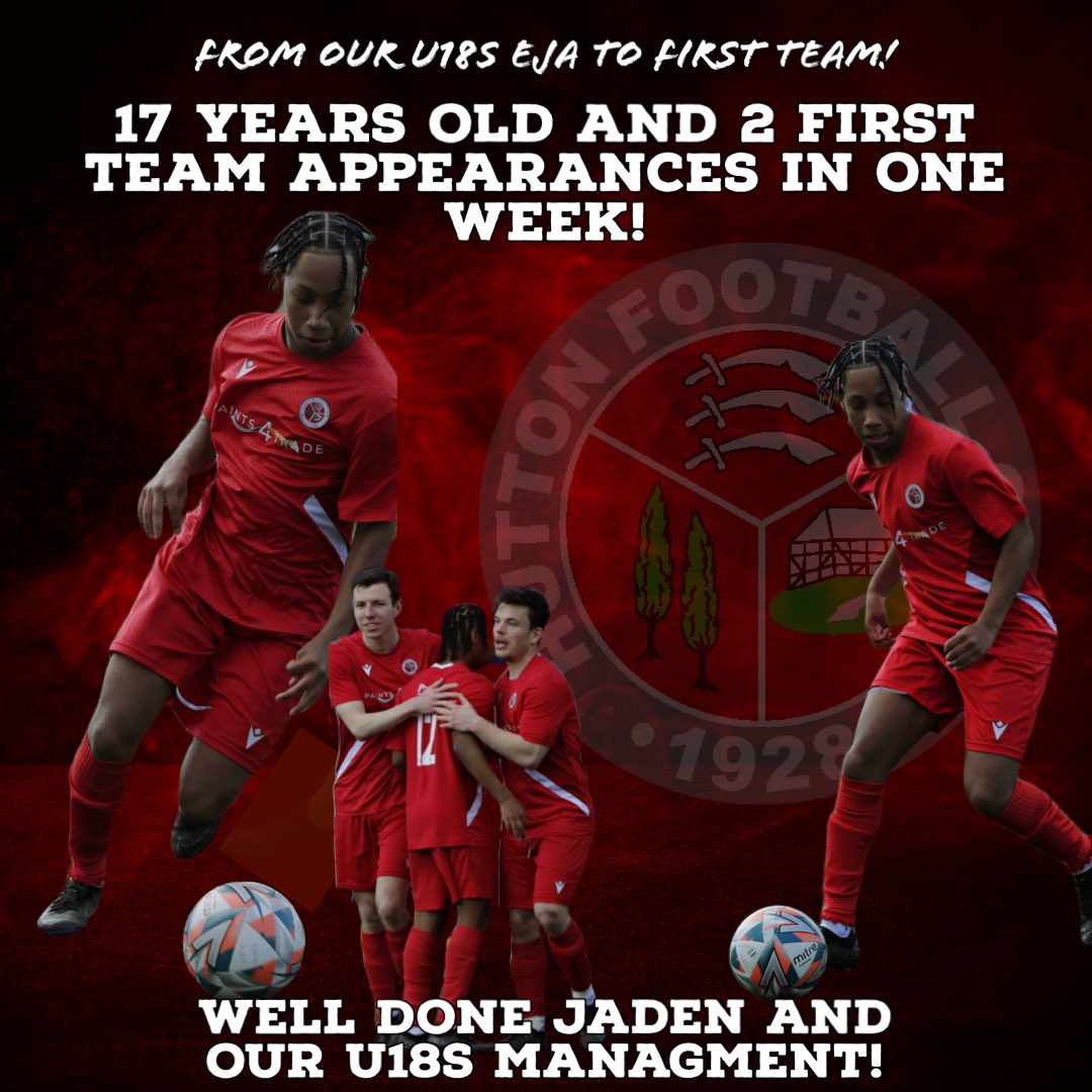Another great story of youth getting a chance with our 1st team! Well done to all involved! <a href="/HuttonEja/">Hutton FC EJA</a> <a href="/TrevRobPhoto/">Trev Robinson Photography</a> 🔴⚪️ #upthetons