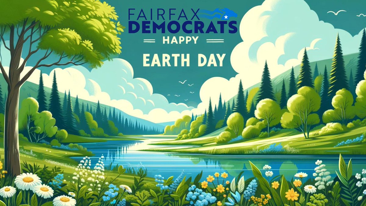 Happy Earth Day from the Fairfax Democrats! Fairfax Dems are fighting every day to protect our environment and take the climate crisis head on.