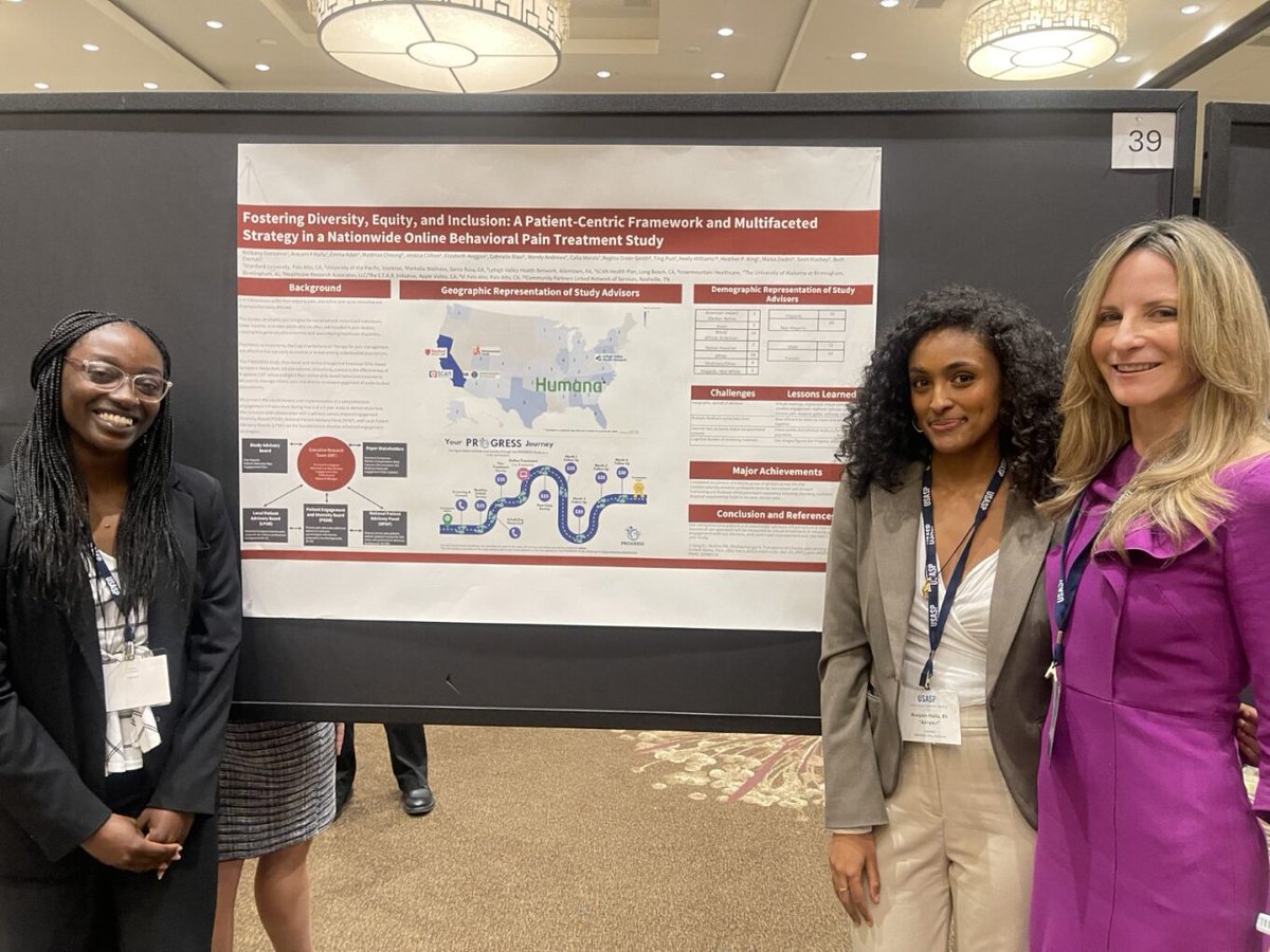 StanfordPain's tweet photo. Our team enjoyed sharing their research at @US_ASP 2024 in Seattle! From Postdoctoral Scholar Merve Kaptan’s reappraisal of pain in fibromyalgia patients, to Fellow Samsuk Kim’s insights on how trauma impacts pain, pain care was explored through a diverse lens.

@BethDarnall @MerveKapta @Samsuk_kim @DarioPfyffer @DrKenWeber @DrSeanMackey  #USASP2024