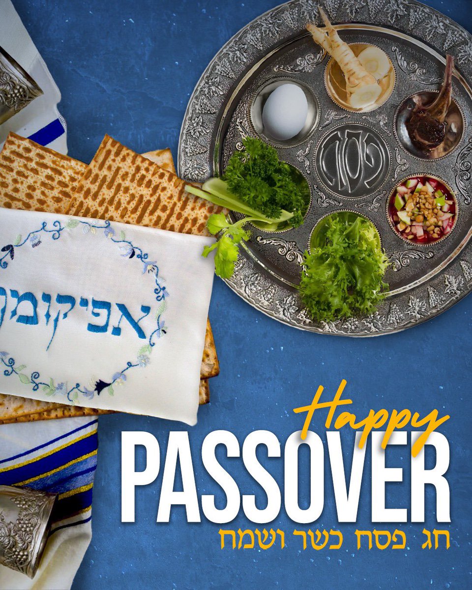 As Jewish people in Canada and around the world mark the miraculous deliverance of the Israelite people from slavery in Egypt, I would like to wish those celebrating a Happy Passover & continued prayers for freedom.