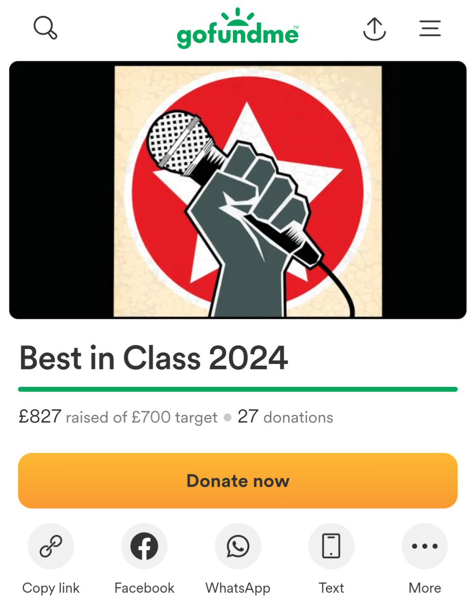 A huge thanks to @TheWhysguy and Saltash Comedy for pushing us over our target for @edfringe they raised a massive £362 with shows from @HarrietDyerCom and @AmyCMason. Extra funds will support as many #workingclass comics as possible ✊🔥🍞🌹
