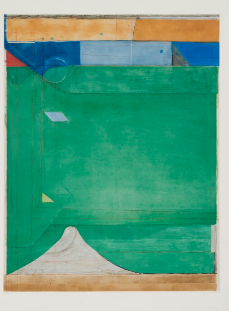 Richard Diebenkorn's 'Green' eclipsed its median estimate by soaring to a $300,000 hammer price! 🎨 What might this reveal about the market's current taste for abstract expressionism? #ArtAuction #Diebenkorn
