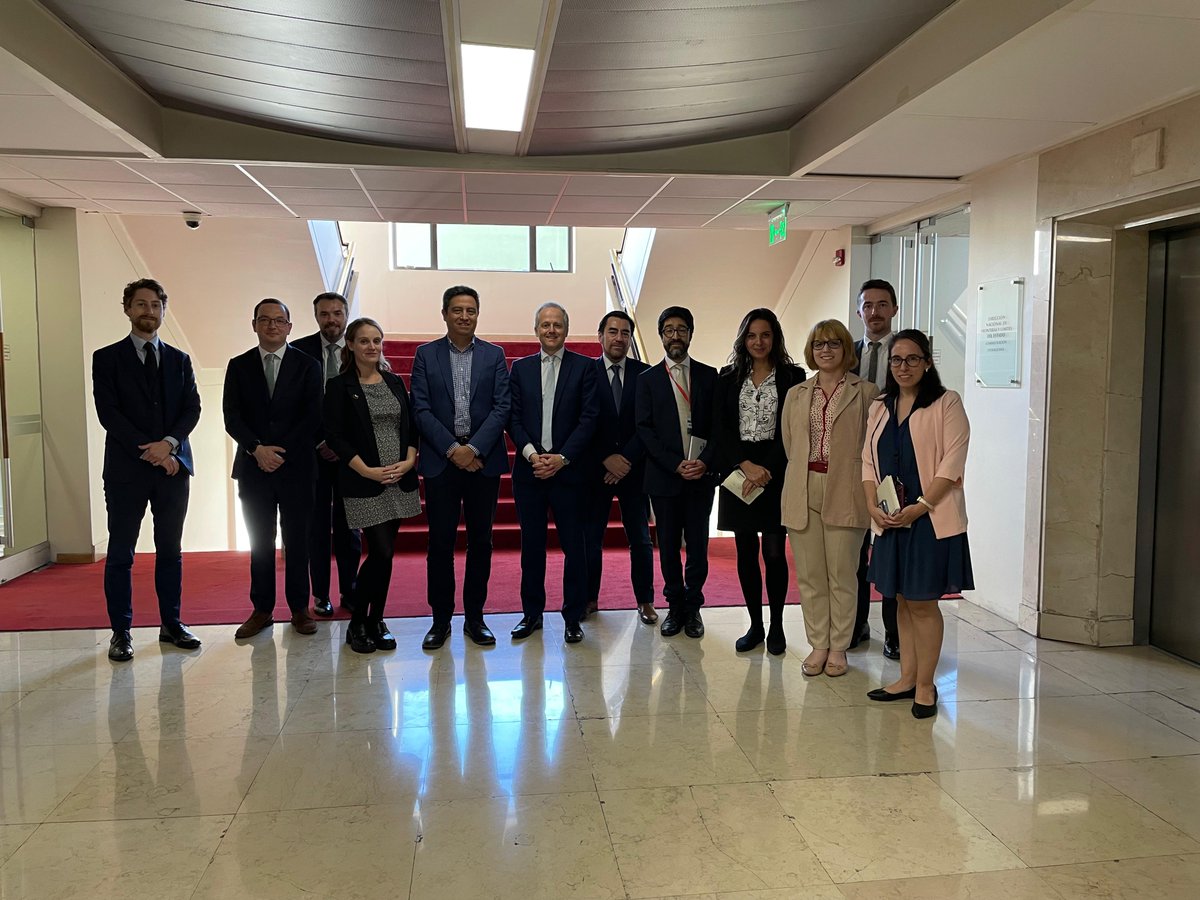 The UK 🇬🇧 had the pleasure of meeting with the Chilean government in Santiago 🇨🇱 @UKinChile to discuss how both nations could enhance bilateral cooperation🤝and support responsible behaviour globally across cyberspace🌐#responsiblecyber